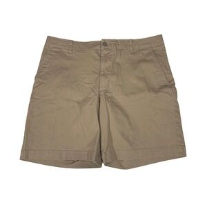 Nike SB Mens Chino Shorts Khaki Tan Size 38 Stretch Skateboarding Utility Pocket